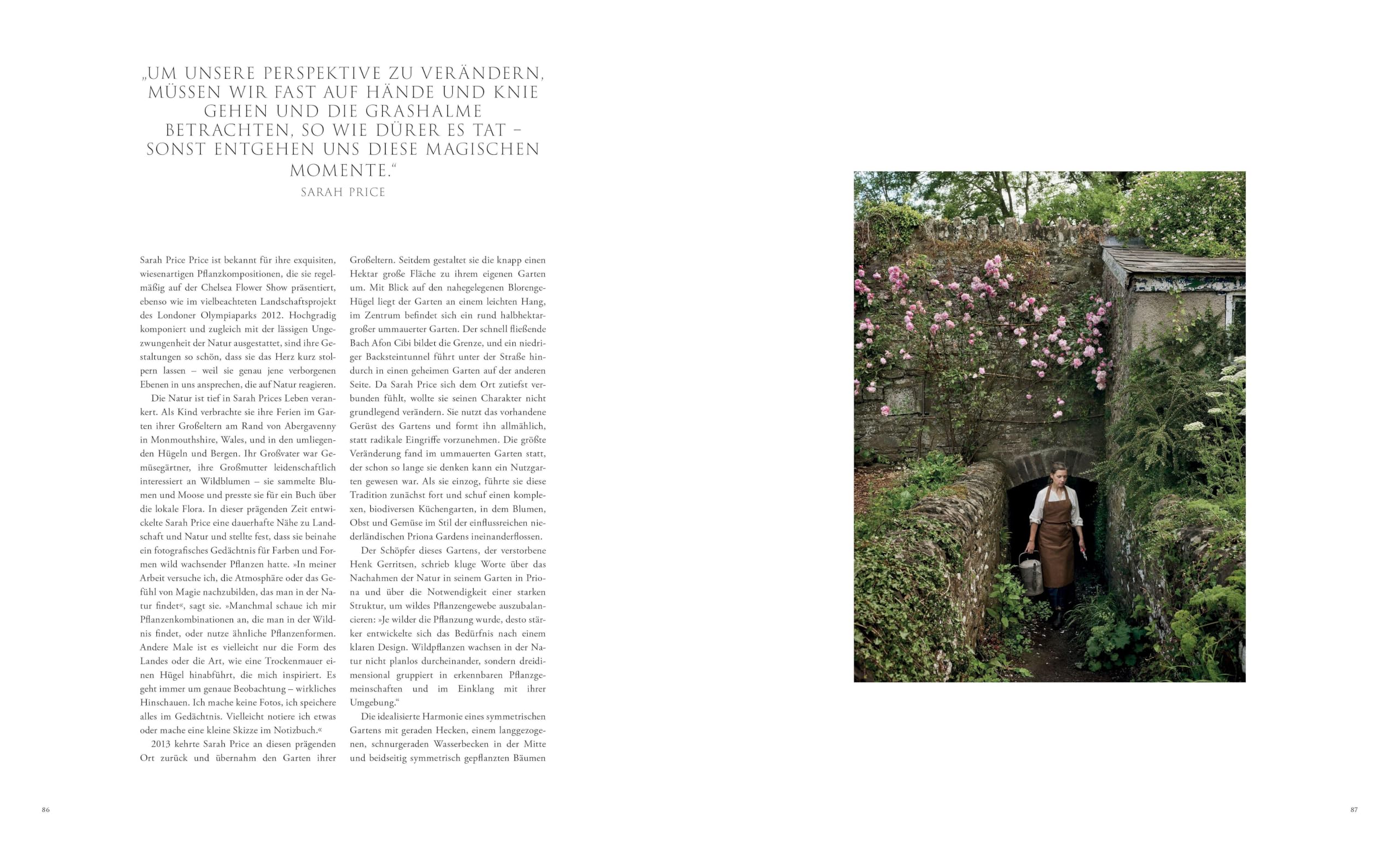 Pastorale Gärten: Inspirierende Gärten, wilde Landschaften und neue Ideen für nachhaltige Gartengestaltung.: Wo Natur auf Gartenkunst trifft.