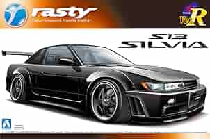 アオシマ 1/24 S13 シルビア rasty 完成品 Amazon | 青島文化教材社 1/24 SパッケージVer.R No.51 RASTY