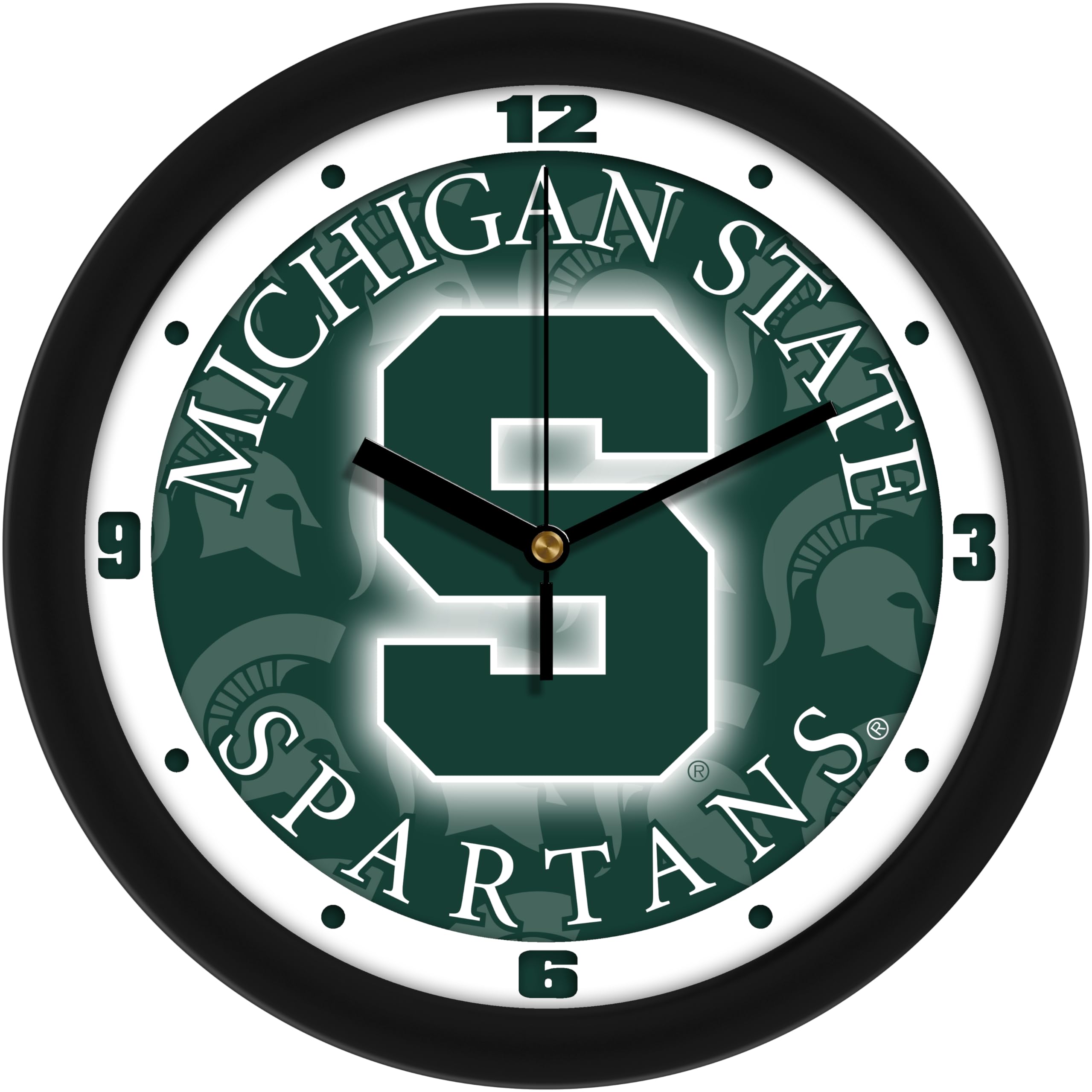 SunTime Michigan State Spartans - Dimension Wall Clock