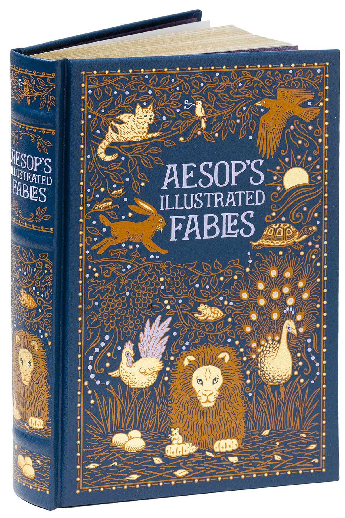 Aesops Illustrated Fables (Leatherbound Classic Collection) by Aesop (2013) Leather Bound