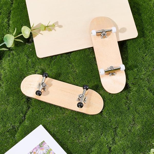 WADORN 16 pezzi, 2 misure, ruote professionali per diteggiatura, 7 mm, diametro 7,5 mm, per interni ed esterni, cuscinetti per fingerboard ruote 4,5 mm, altezza per professionisti principianti e sport - 4