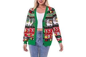 Ugly Christmas Cardigan Plus Size