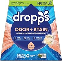 Vista 13 de Dropps Free + Clear - Cápsulas de detergente para ropa a base de biológica, sin perfume (64 unidades) – Cápsulas de lavandería compatibles con HE
