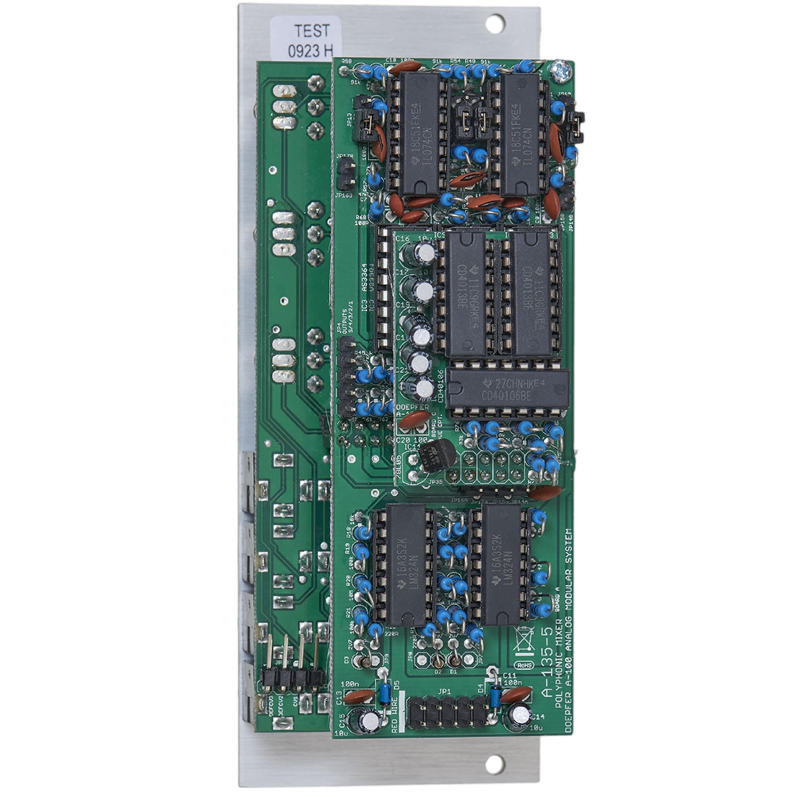 A-135-5 Polyphonic Mixer - VCA Modular Synthesizer
