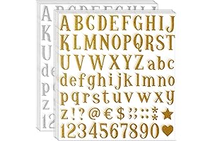 790 Pieces Alphabet Letter Stickers for Stunning Floral Arrangements