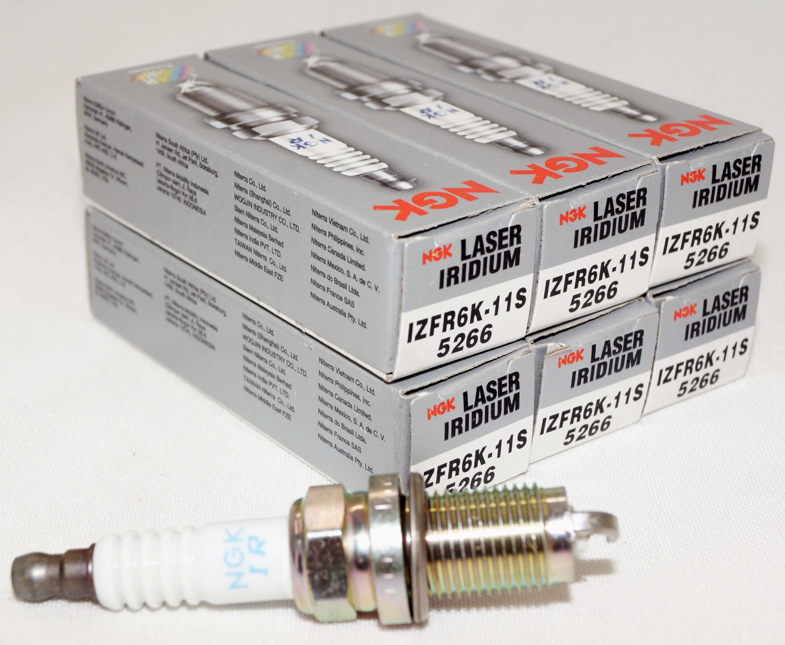 5267B ★商談中★ NGK Spark Plug IZFR6K-11S 5266 Pack of 6 : Amazon.co.uk: Automotive