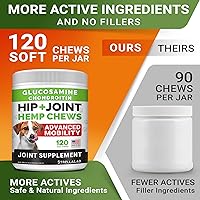 Vista 6 de STRELLALAB Suplementos de salud y bienestar para perros, diversas fórmulas y beneficios - Suplemento de cadera y articulaciones de cáñamo