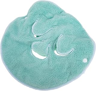 KALLORY Máscara Aquecida Toalha de Rosto Reutilizável Toalha Fria Quente Facial Hidratante Anti Envelhecimento Toalha de Cuidados Com a Facial Suprimentos Verde Toalha De Compressa Quente