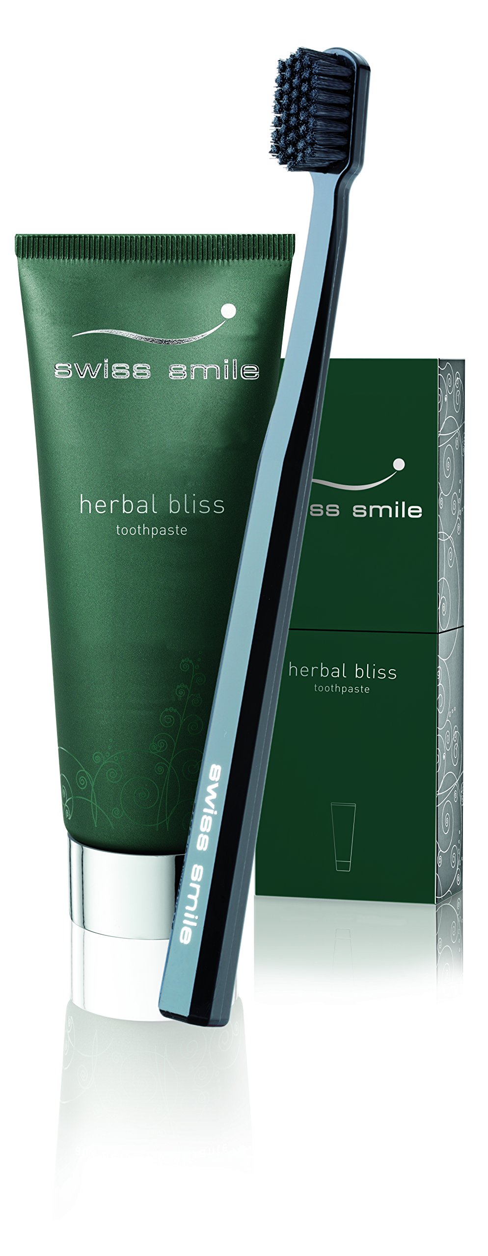 Swiss Smile Herbal Bliss pasta do zębów + szczoteczka do zębów, 75 ml