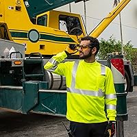 Vista 4 de JORESTECH playera de seguridad manga larga