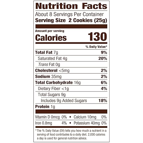 Vista 38 de Pepperidge Farm Milano Galletas sabor a doble chocolate con leche, 7.5 oz (213 g) (15 galletas)