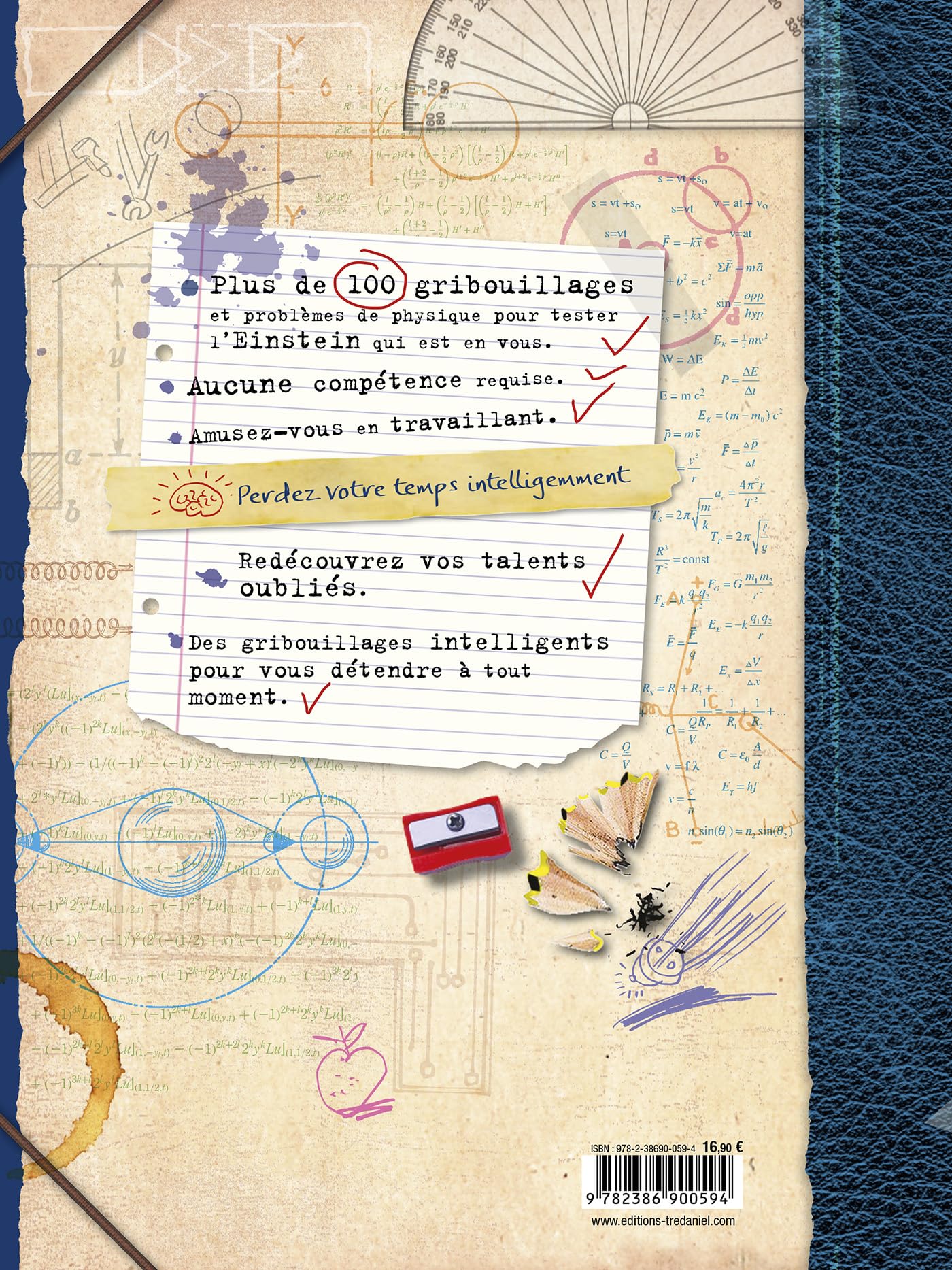 Cahier de gribouillages physique - Plus de 100 exercices pour ce relaxer...