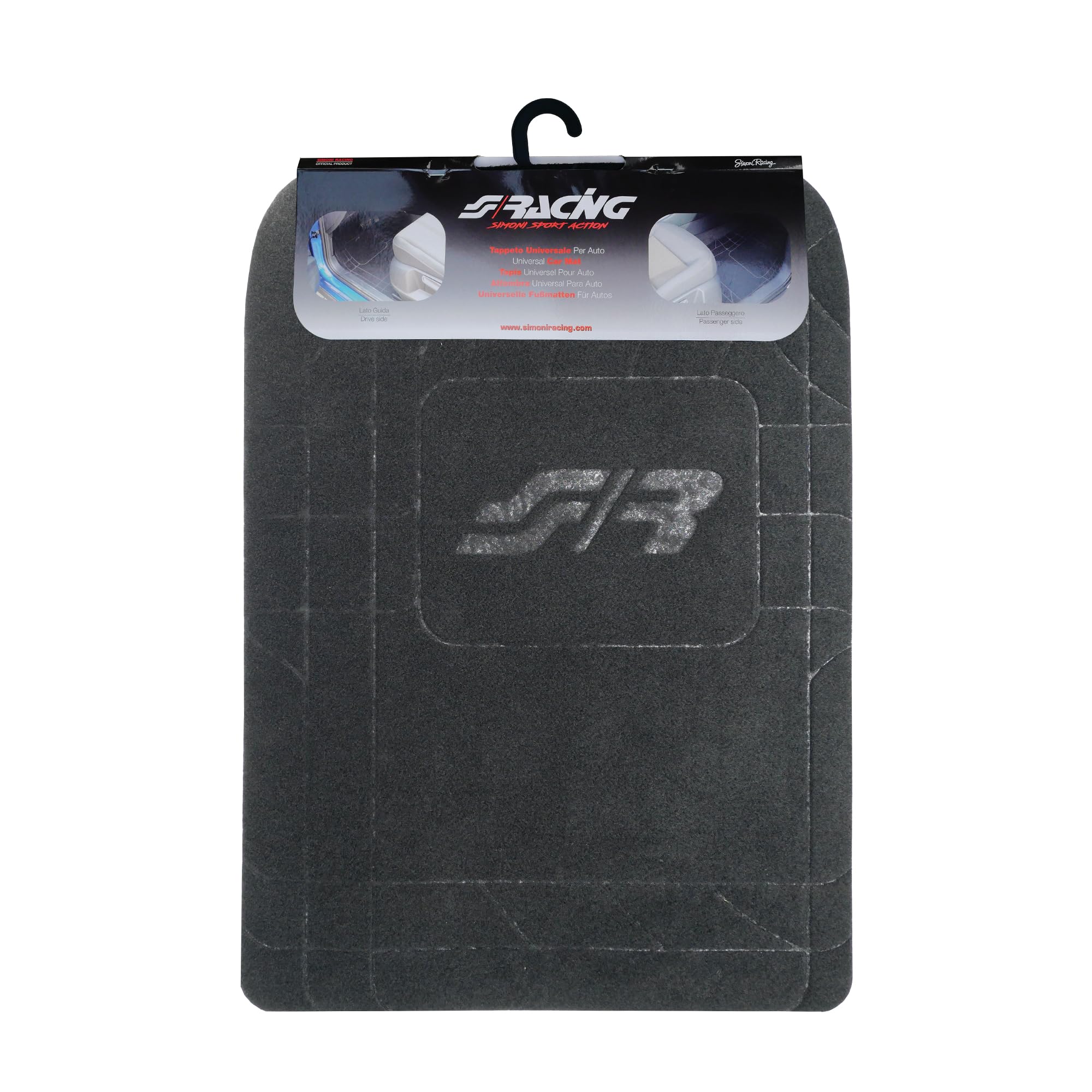 SIMONI RACING TSR1 Carpet, Black, Cuttable