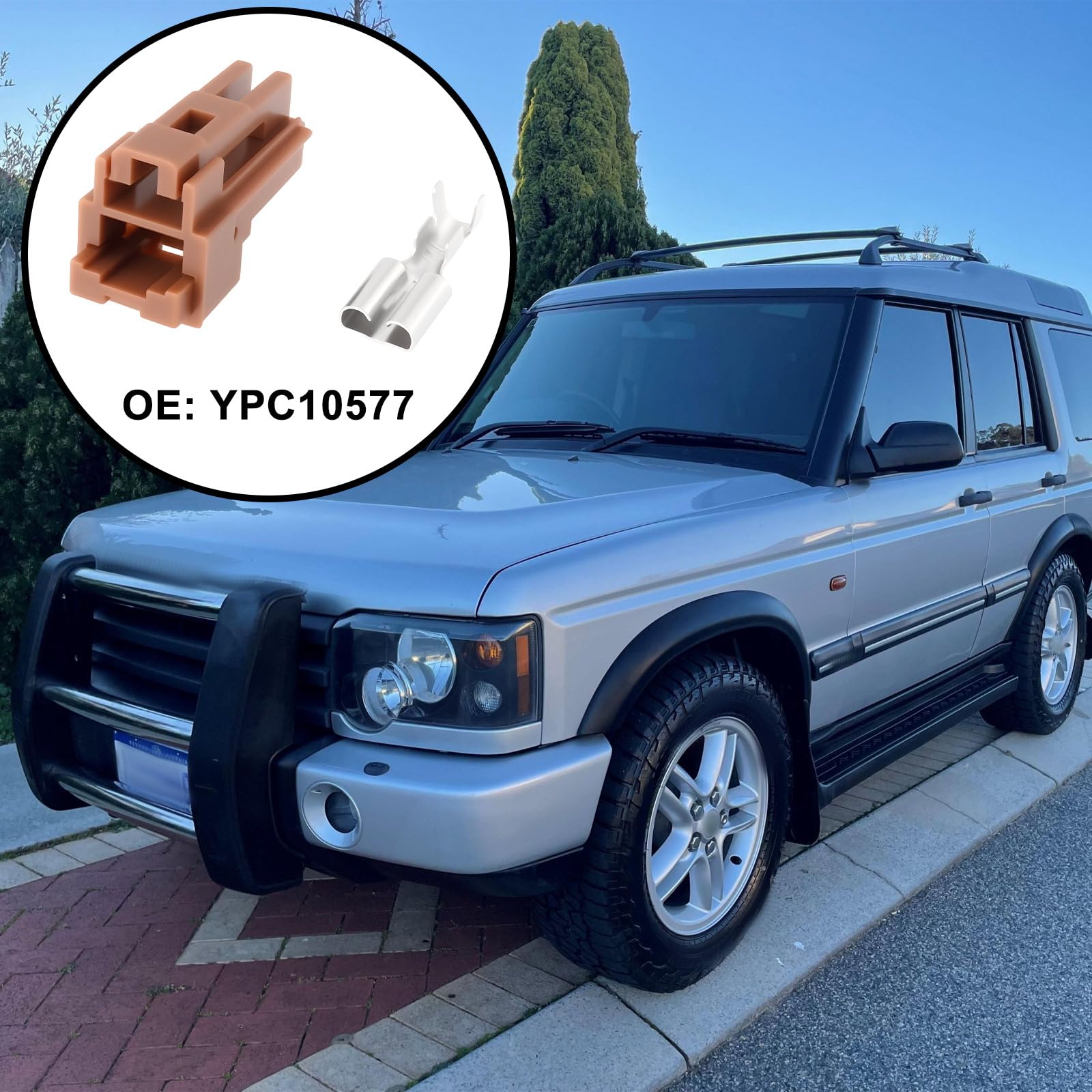 VGOL 2Pcs 1-Way Interior Fuse Box S13 Socket Compatible with Land Rover Discovery 2 TD5 & V8 - Image 2