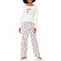 Amazon Essentials Disney | Marvel | Star Wars Set da Notte Pigiama in Flanella Donna