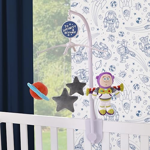 Miniatura 2 de Disney Toy Story Outta This World - Móvil musical multicolor de Lightyear, estrellas y planeta