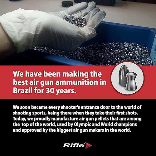 Miniatura 3 de Pellets de pistola de aire para rifle  Calibres .177, .22, .25, .30, .35  Redondeado, abovedado, punta hueca, cabezas de babosa  Varios pesos para
