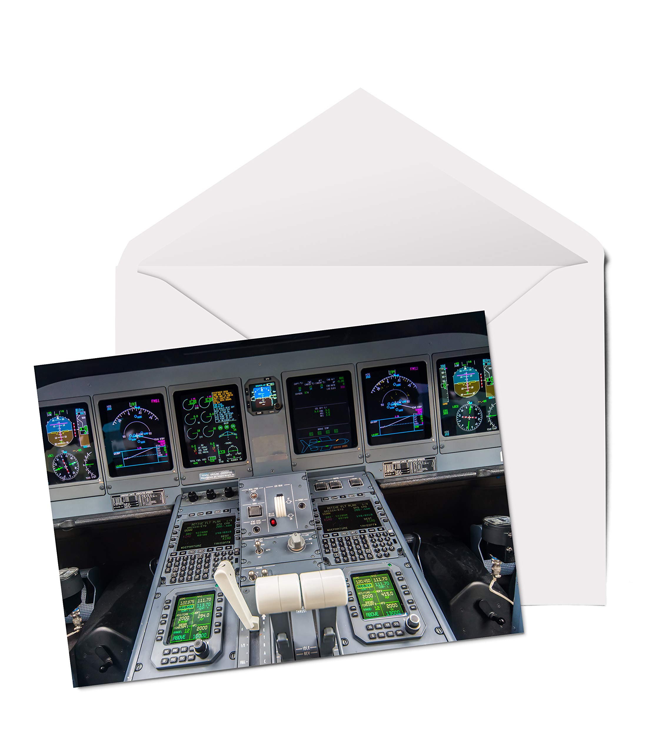 Happy Birthday Flying Airplane Card, 3D Airplane Birthday Card, Handmade Airplane Birthday Card - View #7