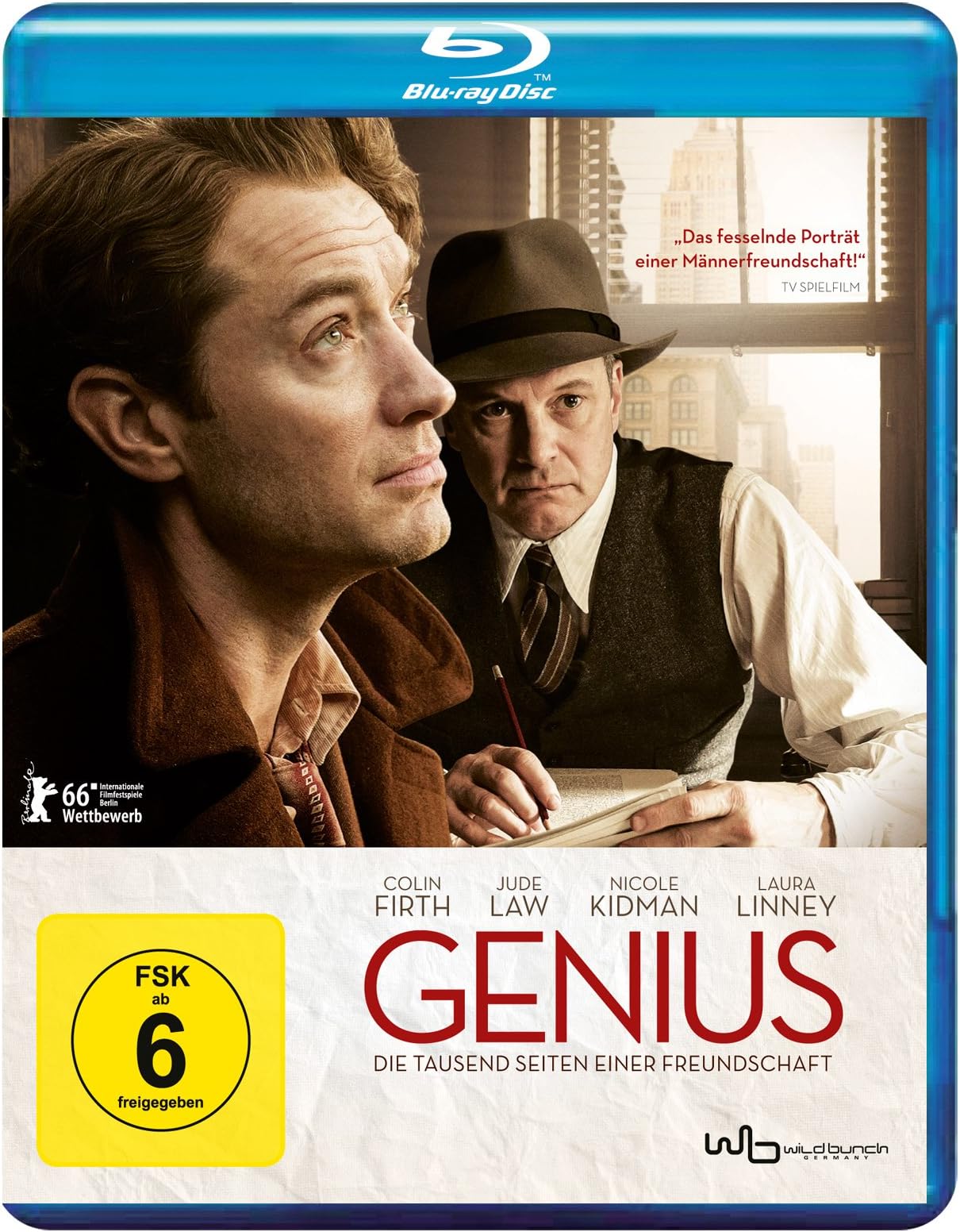 Genius (Die tausend Seiten einer Freundschaft) [Blu-Ray Region B Import - Germany]