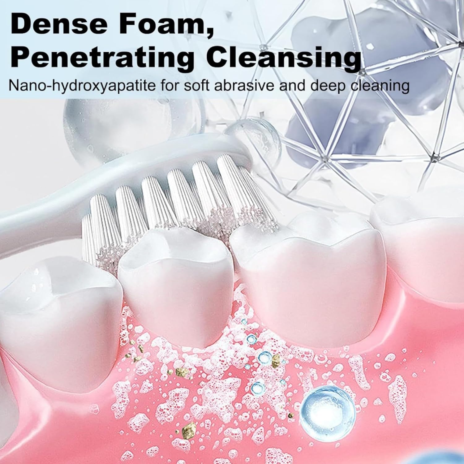 Hydroxyapatite Toothpaste, 2026 New Upgraded Formula 10% Nano-Hydroxyapatite Toothpaste Strengthens Enamel, Fluoride-Free Toothpastes with Gentle on Sensitive Teeth and Freshens Breath(4.23oz, 2Pcs)