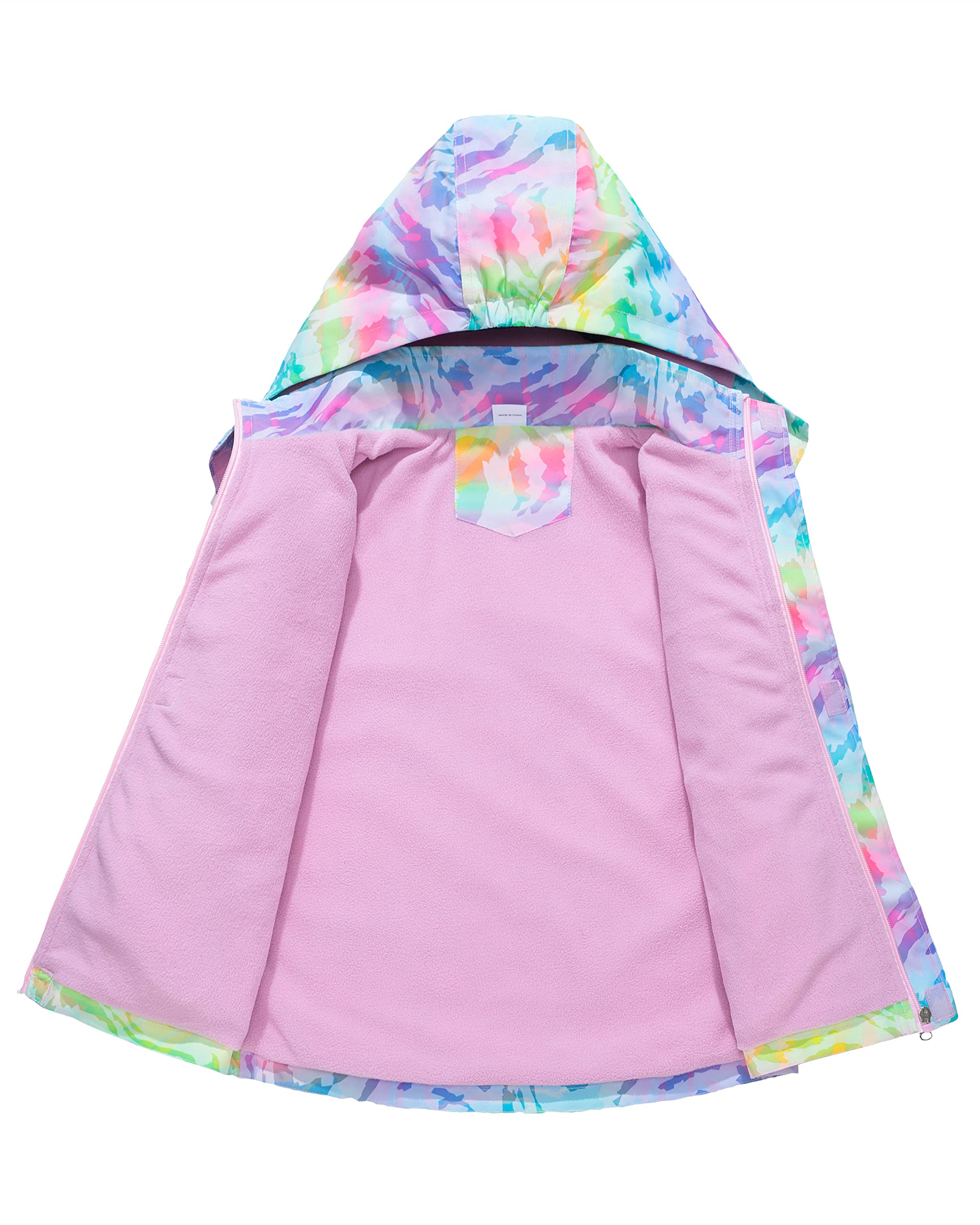 CAMLAKEE Chaqueta Impermeable Niños Abrigo Chubasquero Cazadora Niñas