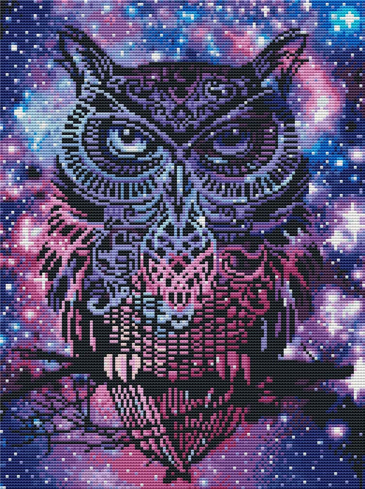 Kit De Broderie Au Point De Croix Abillyn - Ciel étoilé