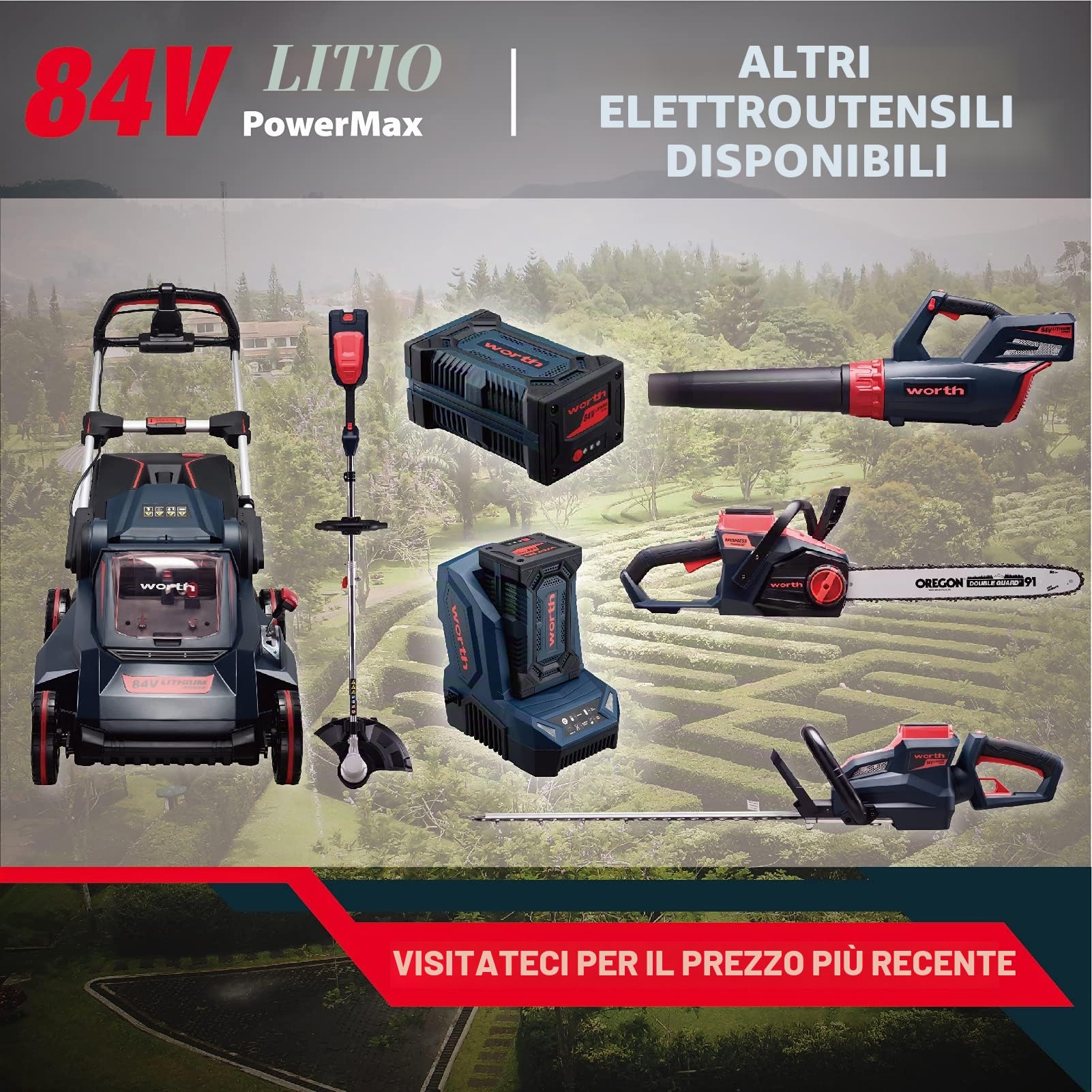 84V 2500mAh Batteria Li-Ion di Ricambio per Utensili a Batteria JonesHouseDeco 84V serie
