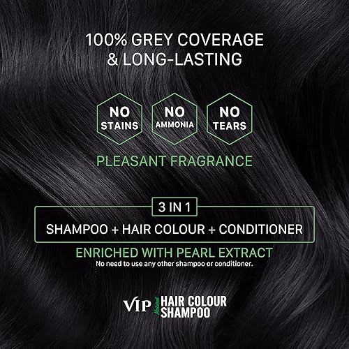Miniatura 8 de VIP Champú de color 3 en 1 para el cabello (6.1 fl oz / 6.08 fl oz)