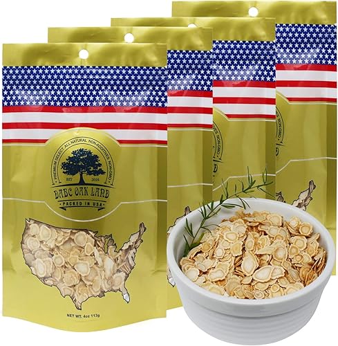 Vista 28 de DOL American Ginseng de Wisconsin(rama de ginseng) Té de ginseng en bolsa (4 oz/bolsa*2)