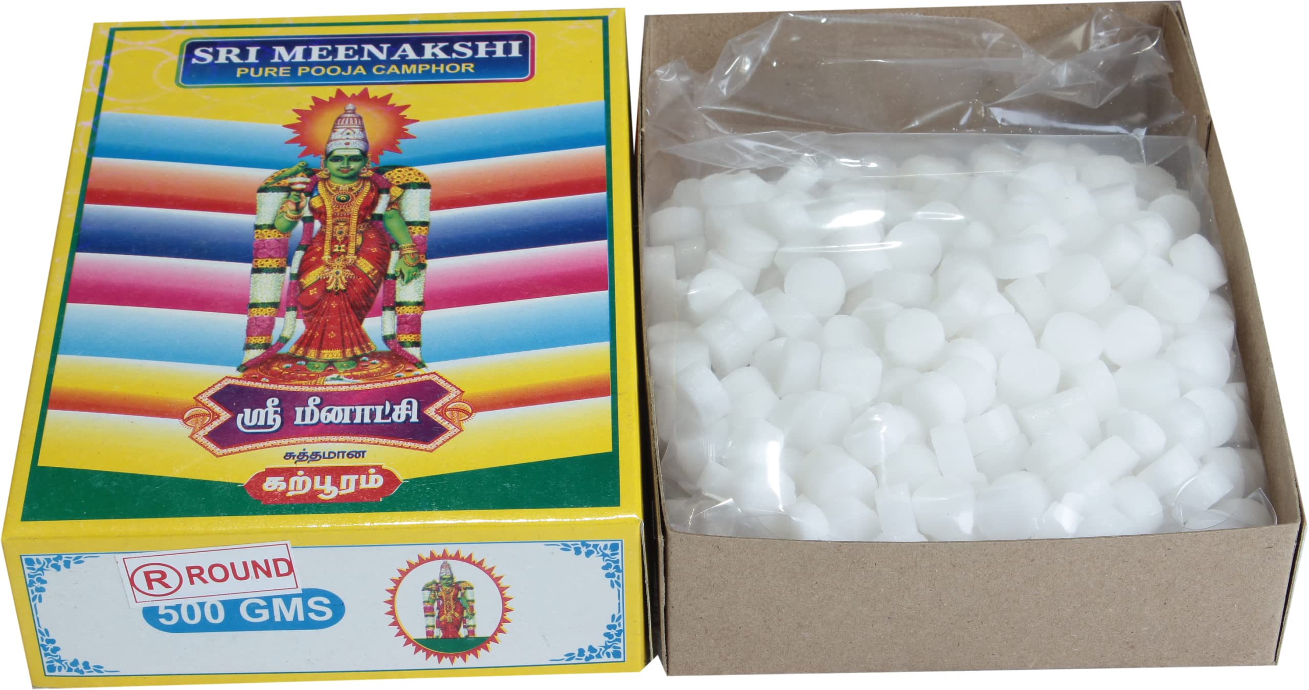 Pure Pooja Camphor Tablets - 500gm Pack -2