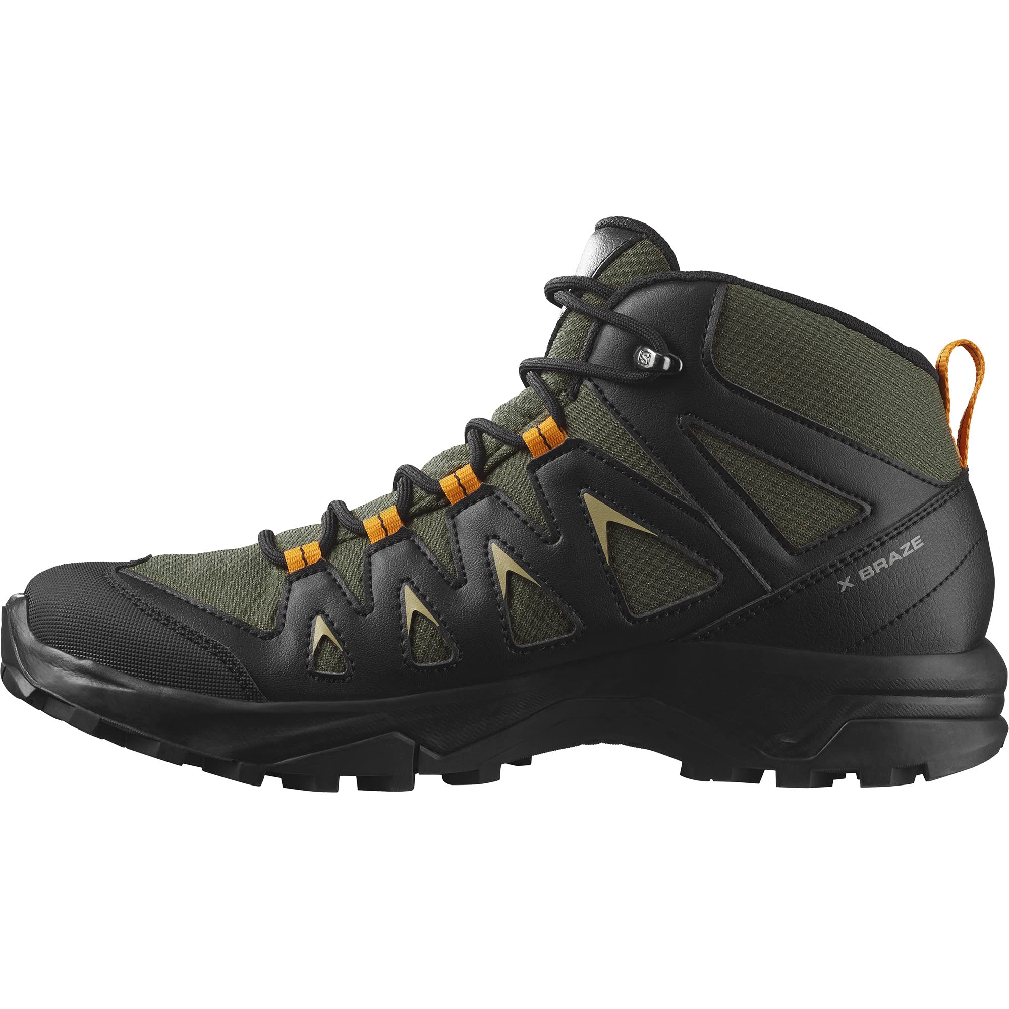 SALOMON X Braze Mid Gore-Tex Zapatillas Outdoor para Hombre, Básicos para el Senderismo, Diseño Deportivo, Uso versátil