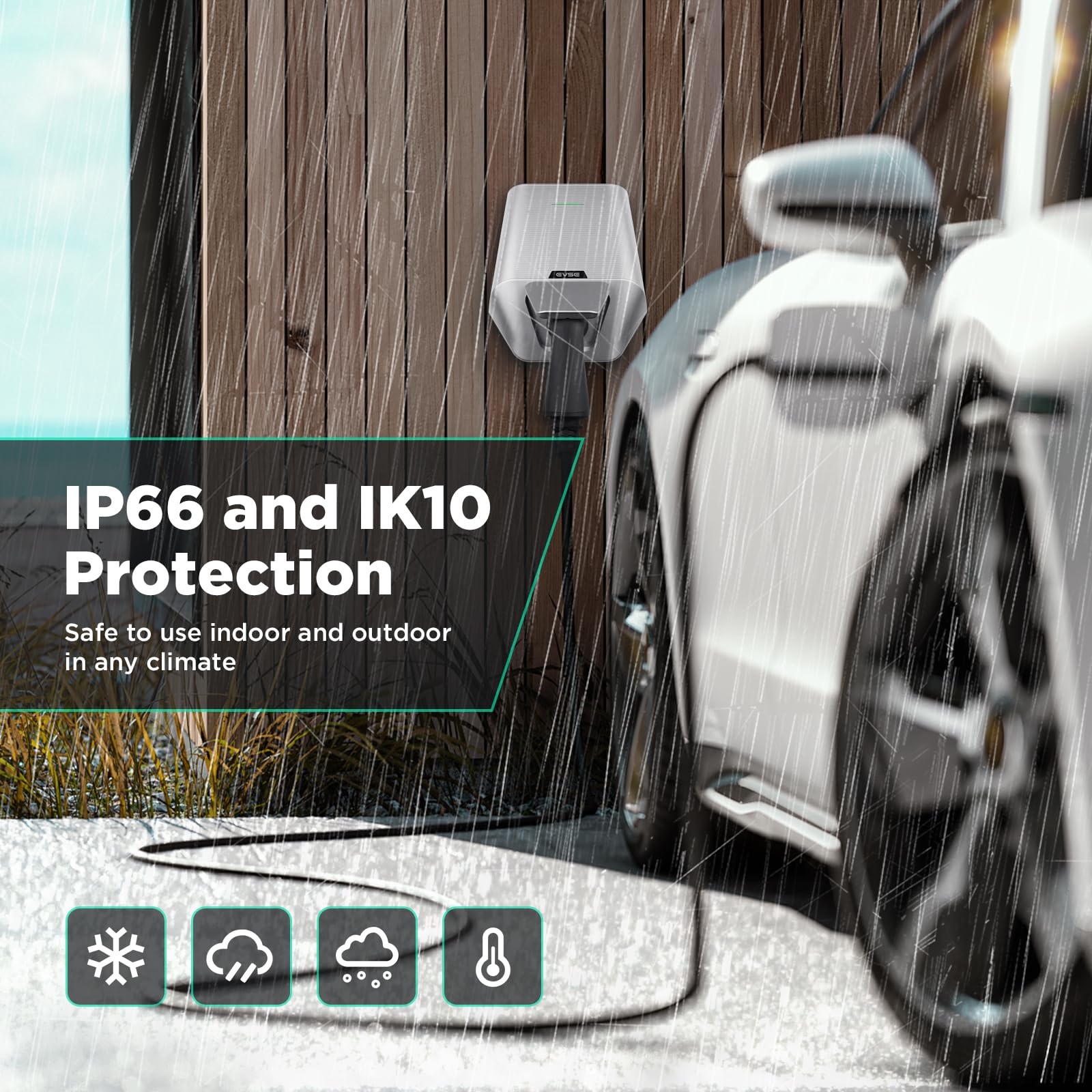 7.2KW Borne de Recharge Vehicule Electrique Chargeur Voiture Electrique