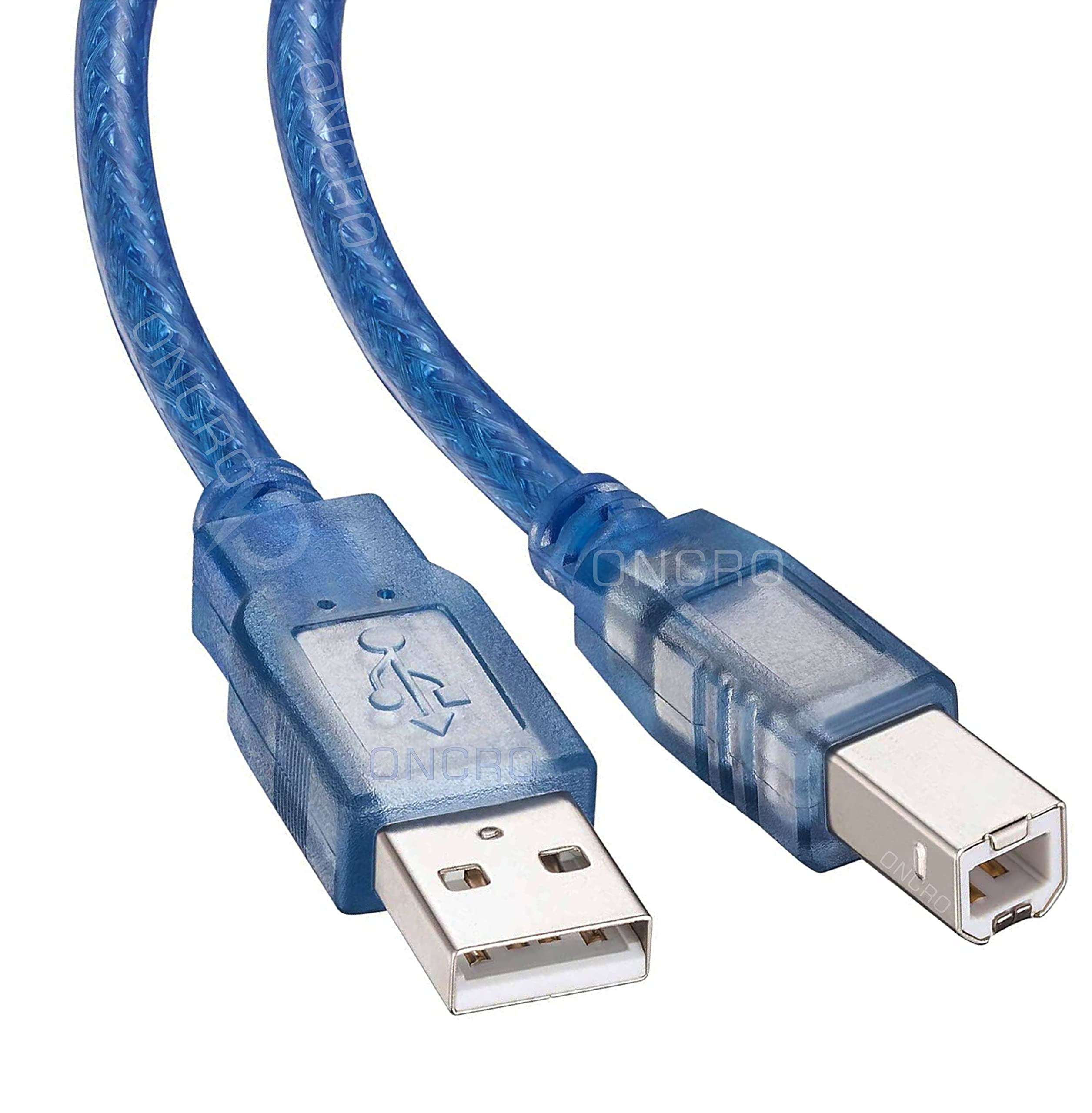 See full amazon price history chart for ONCRO® Blue Short 30 cm Transparent High Speed USB 2.0 Printer cable Canon, PC, Laptop, Samsung, Scanner Cable Type A Male to Type B Male Data Transfer Heavy Shielded cord Wire ONCRO® Blue Short 30 cm Transparent High Speed USB 2.0 Printer cable Canon, PC, Laptop, Samsung, Scanner Cable Type A Male to Type B Male Data Transfer Heavy Shielded cord Wire (B092TNDH56) Amazon Price History, Amazon Price Tracker