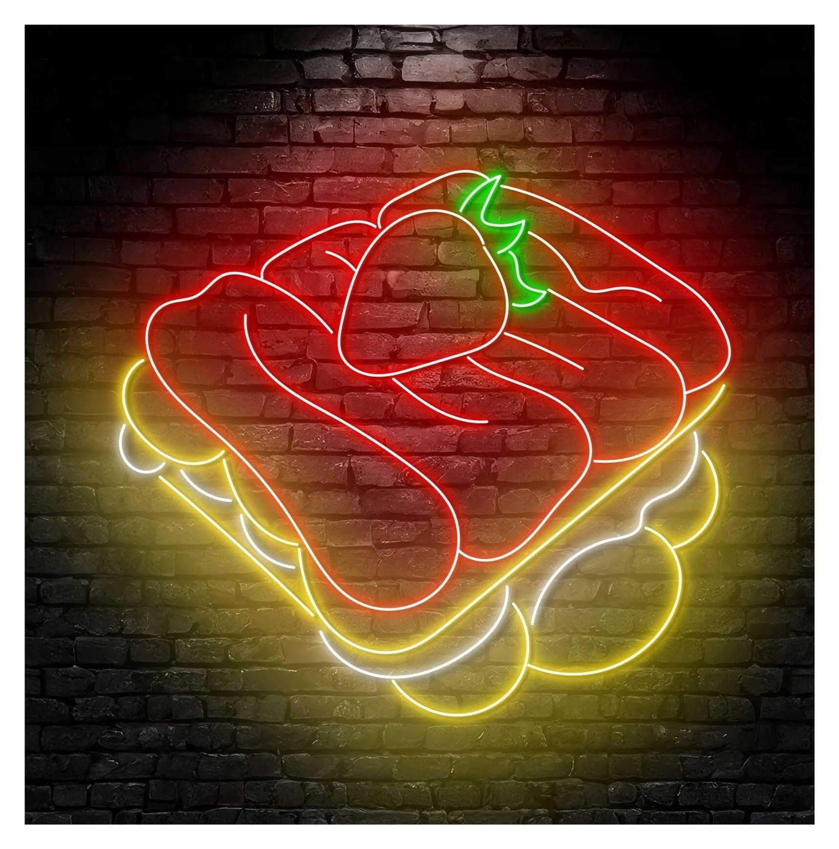 Wiszące neony artystyczne Tiramisu Truskawka Neon Znak Ciasto Piekarnia Oświetlenie Ścienne LED Witryna Sklepowa Wejście Firmowe 50cm