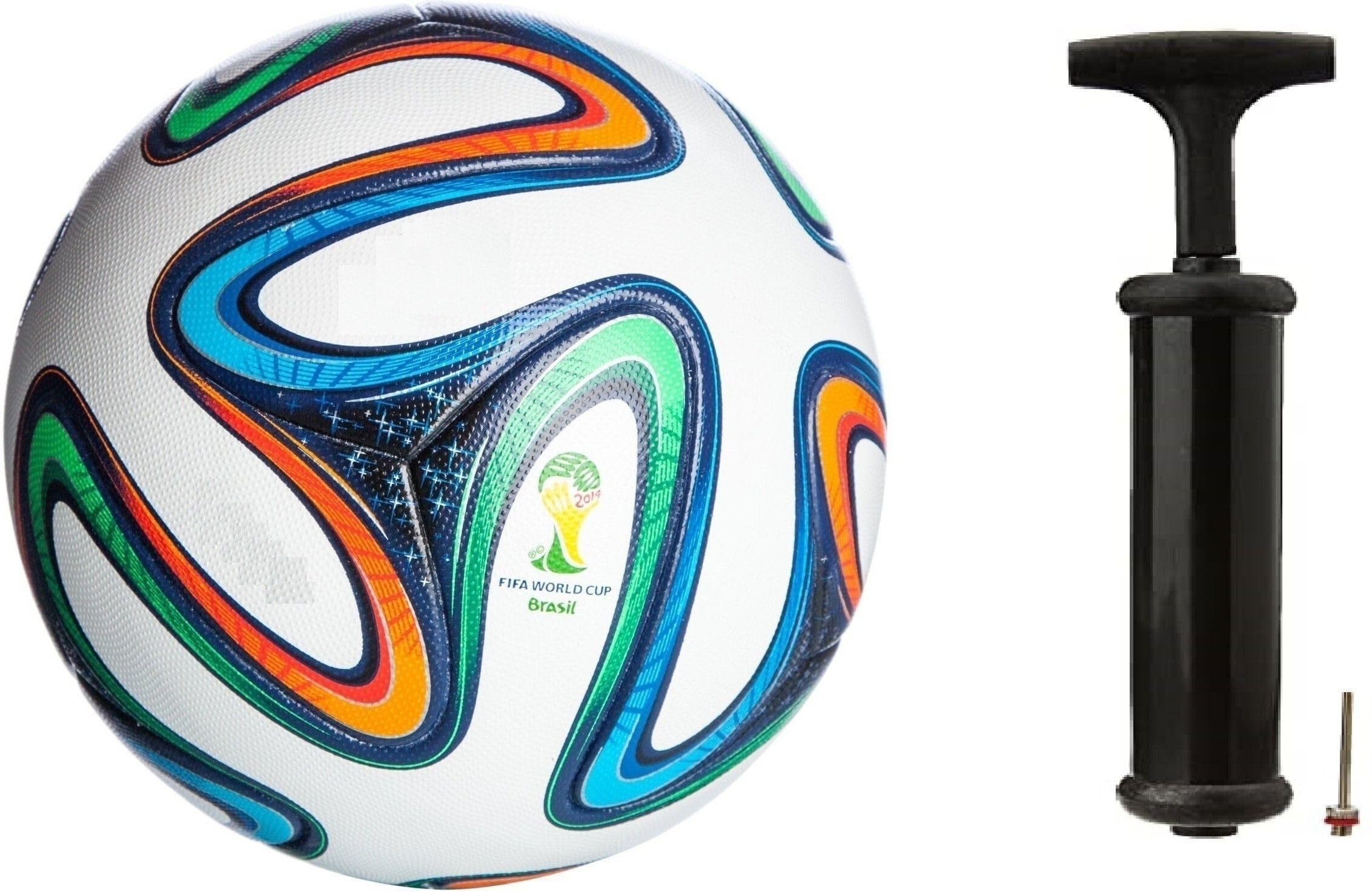 Fitdex Football and Hand Pump Football - Size: 5 (Standard, Pack of 1)-image-20