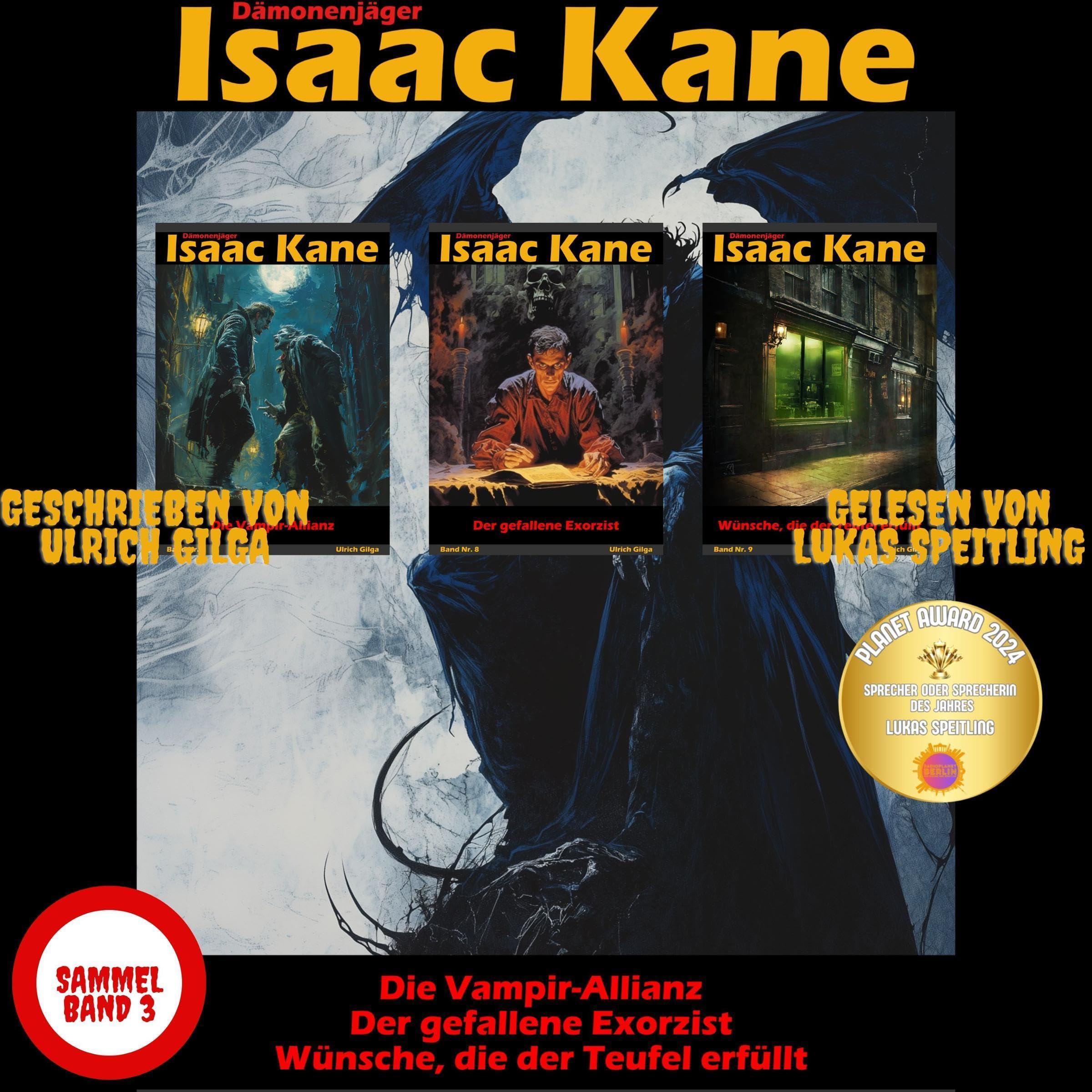 Cover art for Dämonenjäger Isaac Kane: Sammelband 3