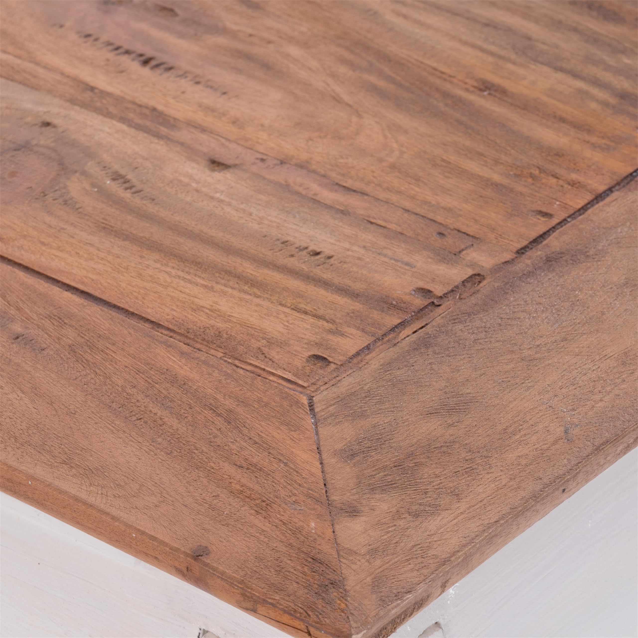 Tavolino da salotto in legno di mogano riciclato, design Opium East, 100 x 60 x 41 cm (larghezza x profondità x altezza)