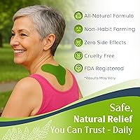 Vista 9 de FlexiNeck & FlexiShoulder - Paquete de parches de alivio de hierbas – Almohadillas de calentamiento naturales para tensión de cuello y hombros