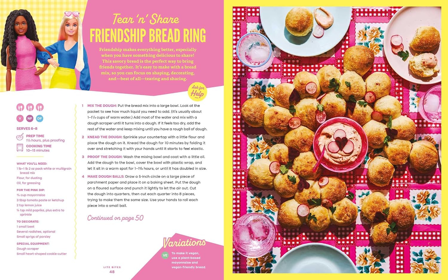 Barbie: Cooking with Besties: 35+ Recipes Kids Can Make!      Hardcover – October 7, 2025