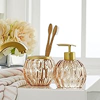 Vista 5 de SKL Home by Saturday Knight Ltd. Arianna - Porta cepillos de dientes, color rubor