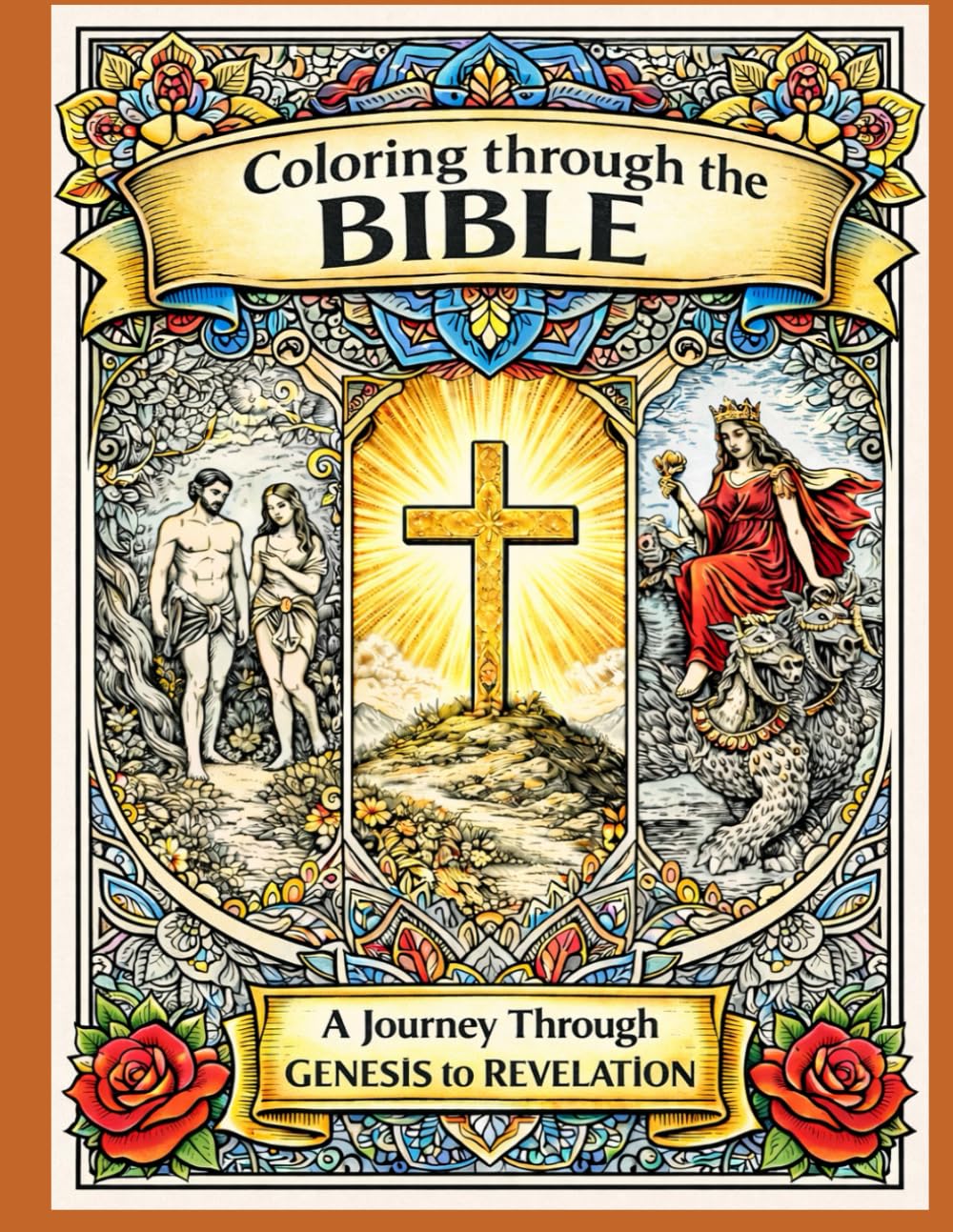 BIBLE MANDALAS: A Journey Through Genesis to Revelation