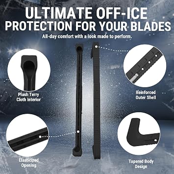 Kami-So Ice Skate Guards | Ice Protector for Blades | Hockey Skate Blade Covers | Figure Covers | Hard Guards & Blade Soakers | Women and Mens Skating Accessories