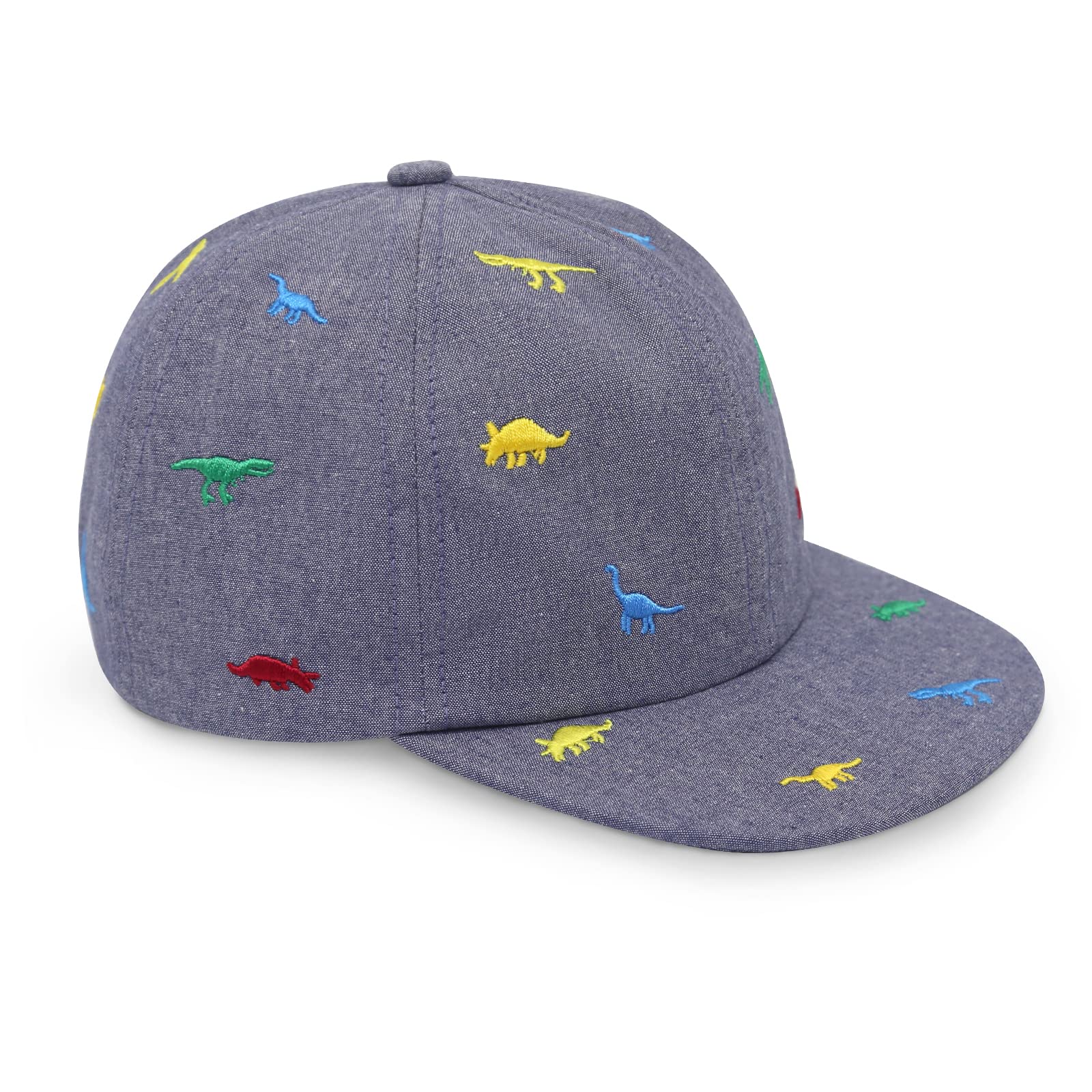 SEYUFN Dinosaurio Gorro Bebe Verano Primavera Ajustable Niño Sombrero Bebe De Béisbol para Niños Bordado Al Aire Libre Gorros Proteccion UV Bebe Niños Niñas