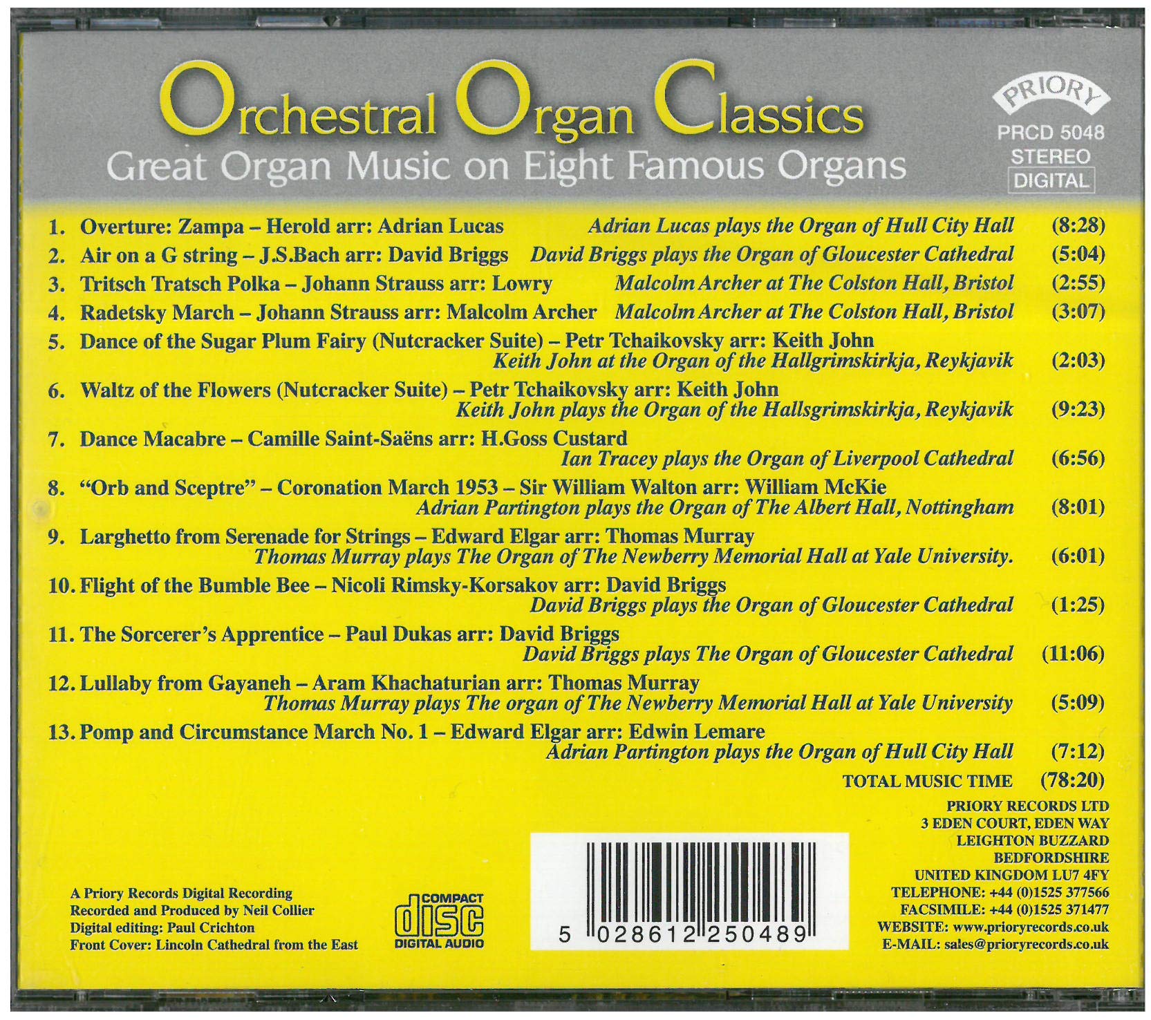 Orchestral Organ Classics