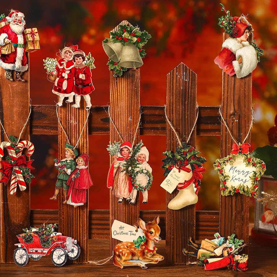 * vintage ornaments ❀ * ✴ * クリスマスセット (a) Amazon.com: Mid Century Star Bursts Ornaments Set of 4