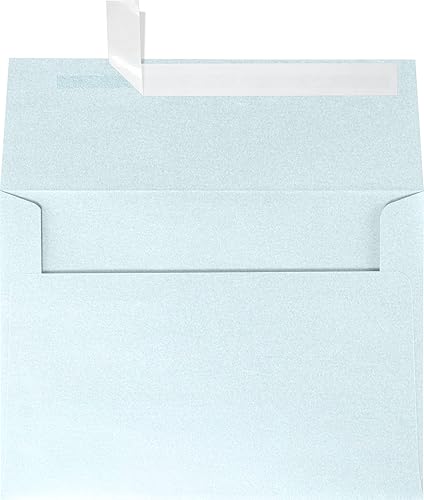 Sobres de invitación A7 (5 1/4 x 7 1/4), metálicos y brillante, grupo 1