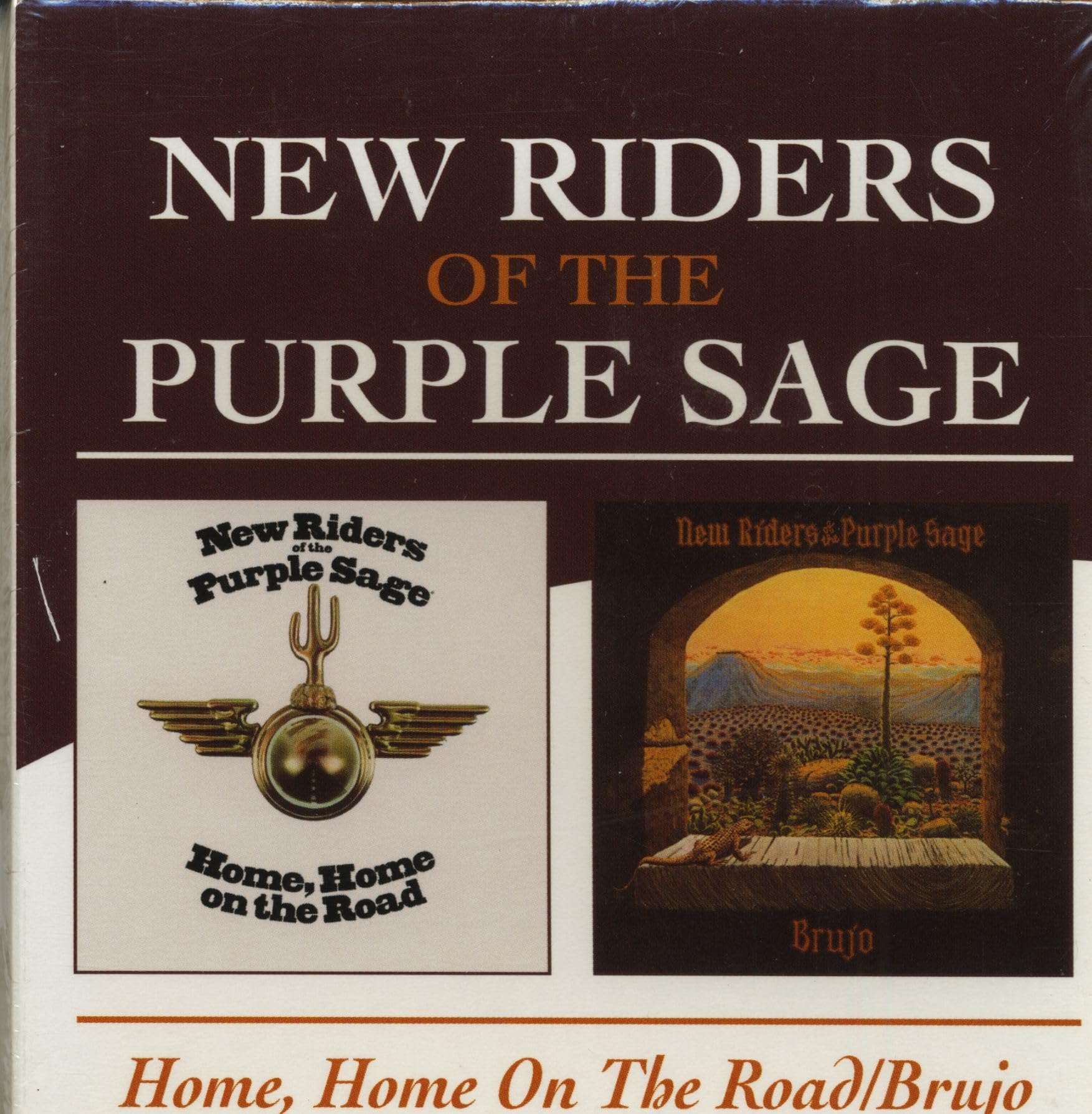 NEW RIDERS OF THE PURPLE SAGE.   Home Home on the Range / Brujo