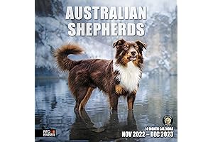 RED EMBER Australian Shepherds 2023 Calendar