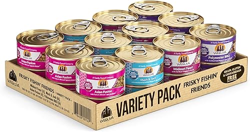 Miniatura 12 de Weruva Comida clásica para gatos, Amazon Livin' con pechuga de pollo e hígado de pollo en salsa, lata de 3 onzas (paquete de 24)