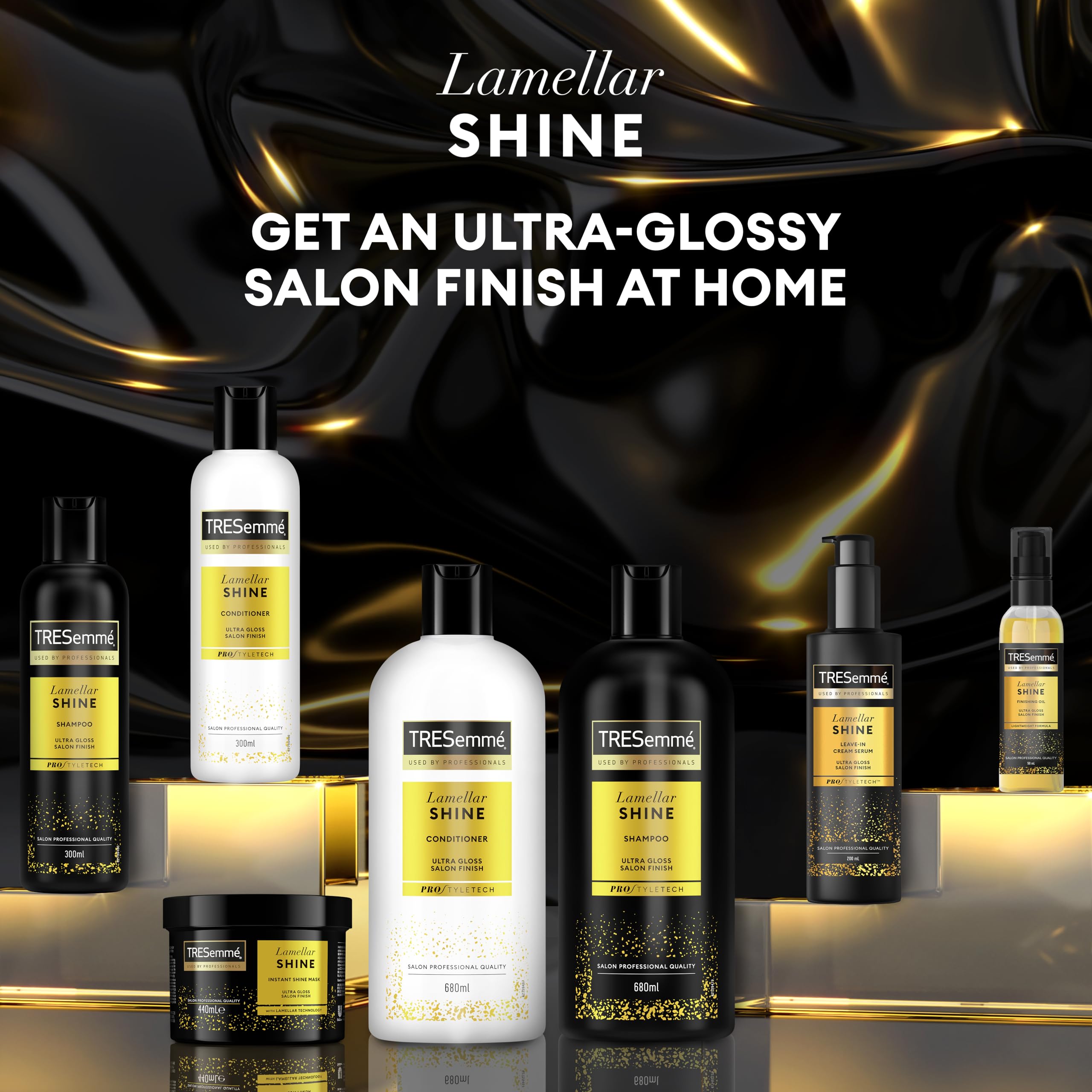 TRESemme Instant Shine Hair Mask- With Lamellar Technology for an Ultra-Glossy Salon Finish & Smoother Hair- Hair Treatment for Dull Frizzy & Lacklustre Hair 440ml - Image 4